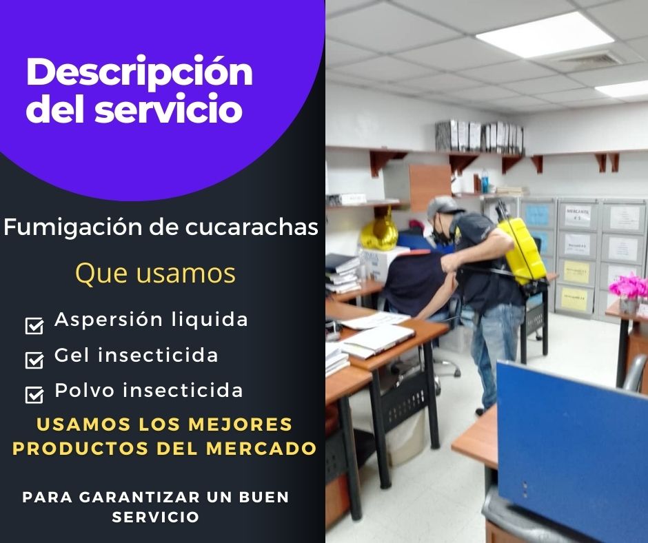 fumigacion de chiripas